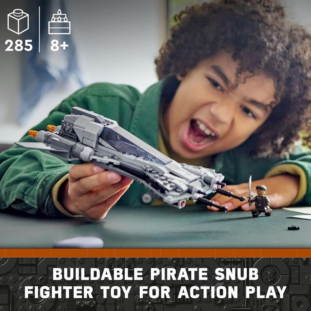 LEGO STAR WARS CAZA PIRATA SNUB SET DE JUEGO CON PERSONAJES DE THE MANDALORIAN - 3