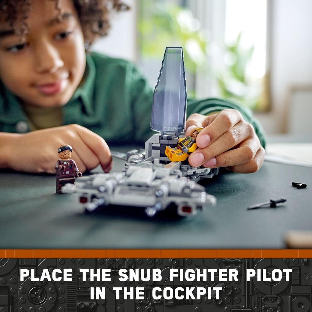 LEGO STAR WARS CAZA PIRATA SNUB SET DE JUEGO CON PERSONAJES DE THE MANDALORIAN - 4