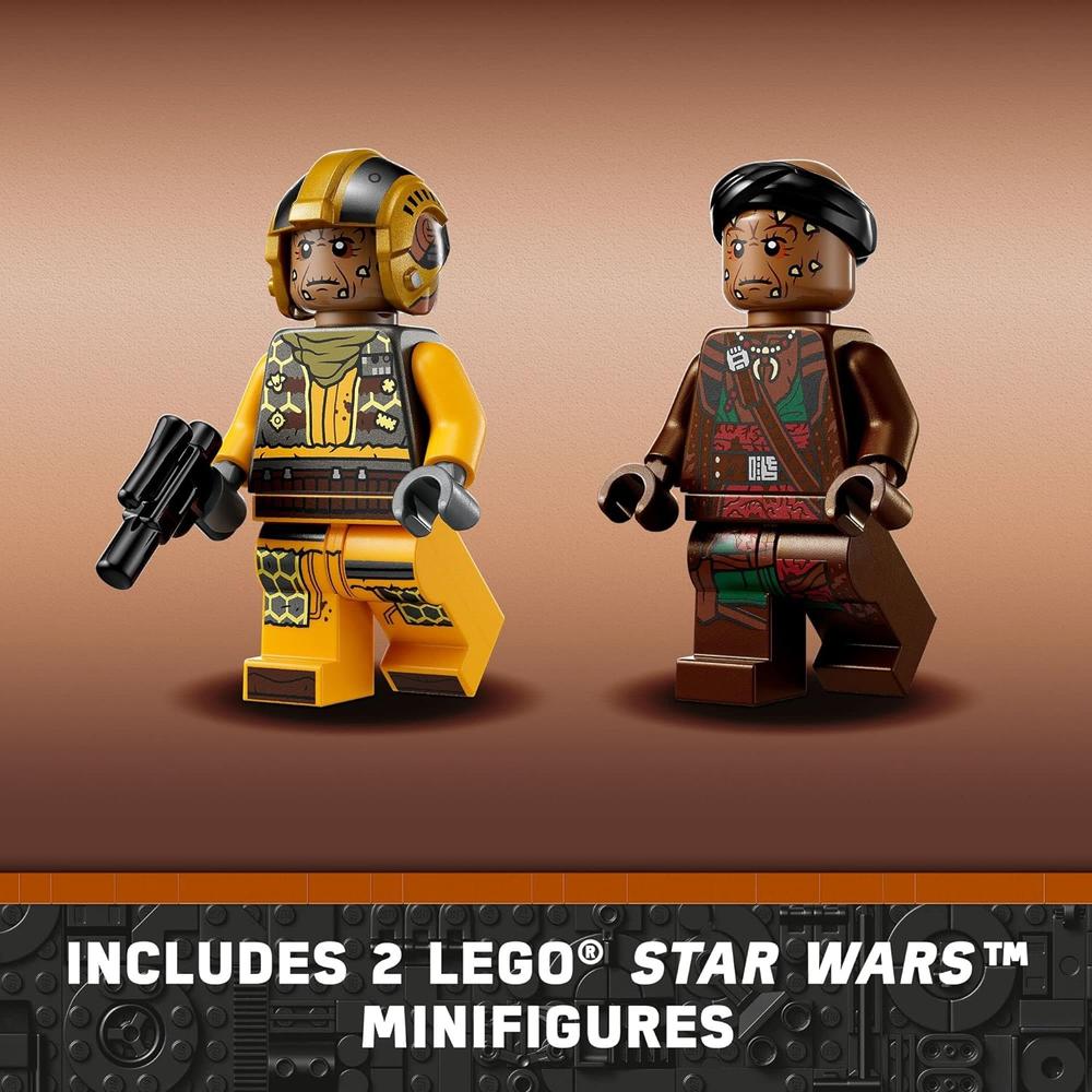 LEGO STAR WARS CAZA PIRATA SNUB SET DE JUEGO CON PERSONAJES DE THE MANDALORIAN - 6