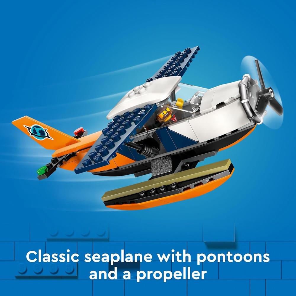 AVIÓN ACUÁTICO LEGO CITY EXPLORADOR DE LA SELVA CON 2 MINIFIGURAS - 3
