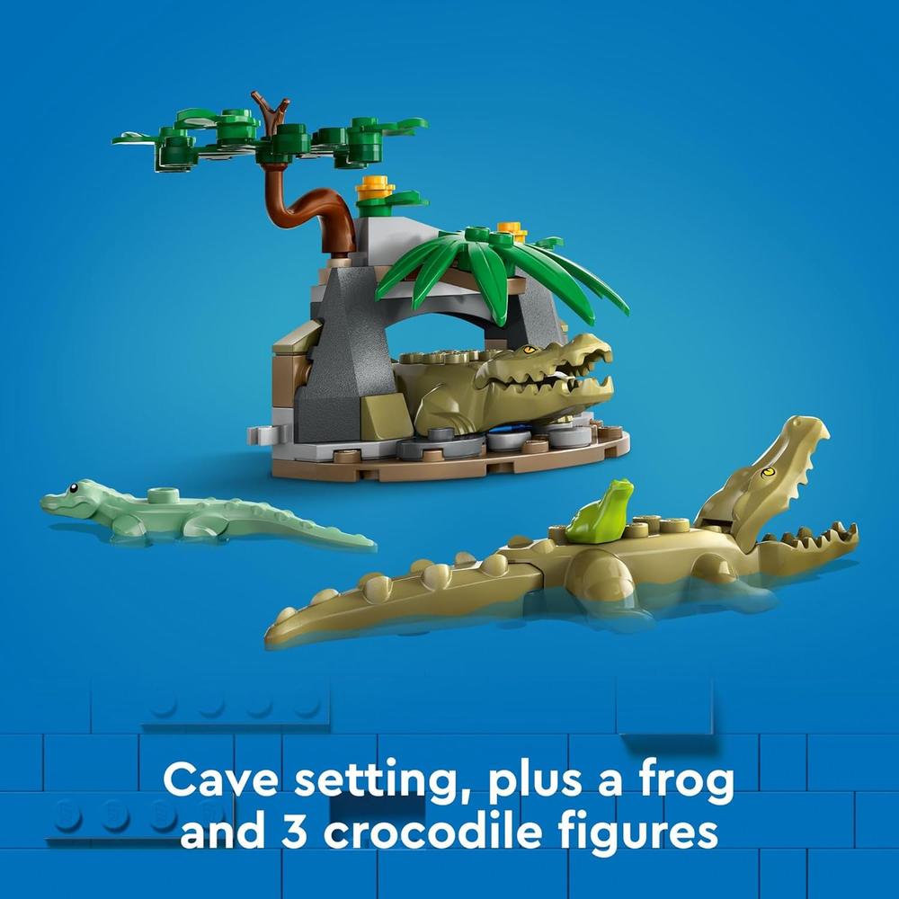 AVIÓN ACUÁTICO LEGO CITY EXPLORADOR DE LA SELVA CON 2 MINIFIGURAS - 5