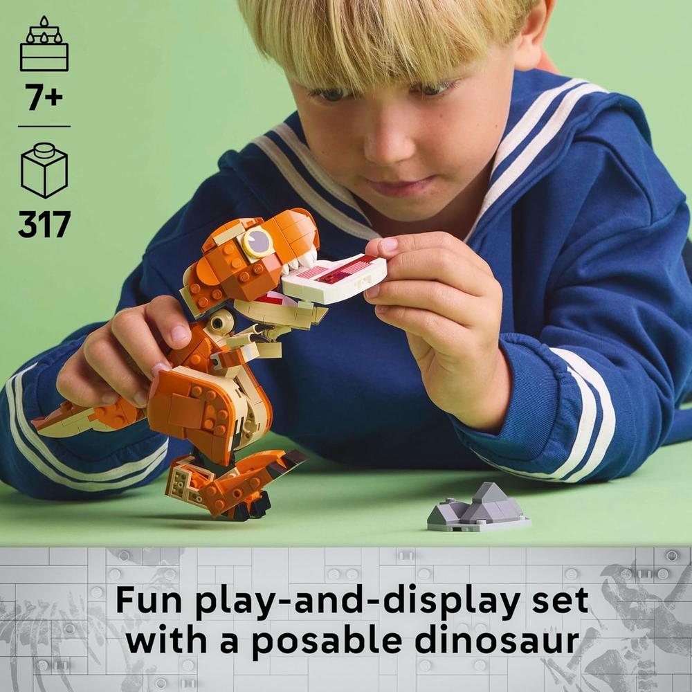 LEGO JURASSIC WORLD LITTLE EATIE T-REX, JUGUETE DE DINOSAURIO PARA NIÑOS - 2