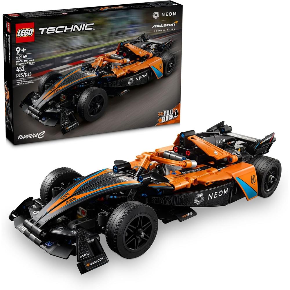 LEGO TECHNIC NEOM MCLAREN FÓRMULA E, COCHE DE CONSTRUCCIÓN PARA NIÑOS - 1