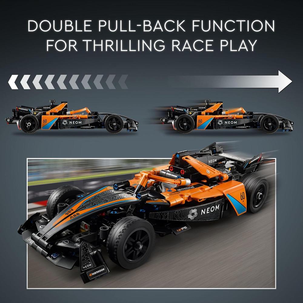 LEGO TECHNIC NEOM MCLAREN FÓRMULA E, COCHE DE CONSTRUCCIÓN PARA NIÑOS - 3