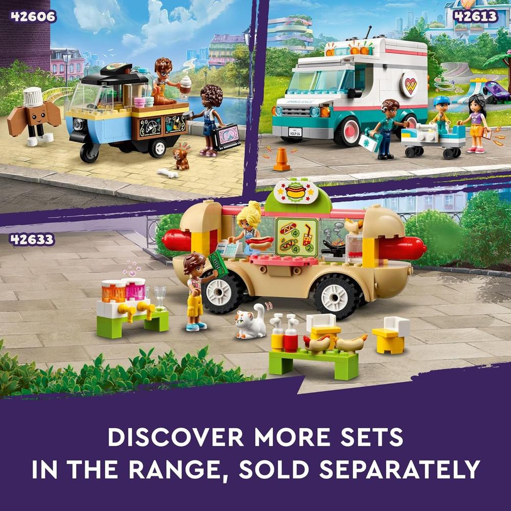 LEGO FRIENDS COCHE ELÉCTRICO Y CARGADOR CON MINIMUÑECAS NOVA Y ZAC - 6