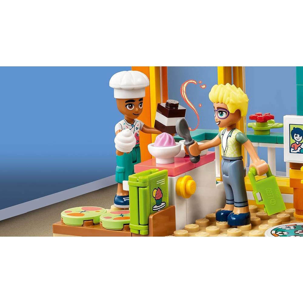 LEGO FRIENDS HABITACIÓN DE LEO SET DE JUEGO REPOSTERÍA CON MINIMUÑECA Y MASCOTA - 4