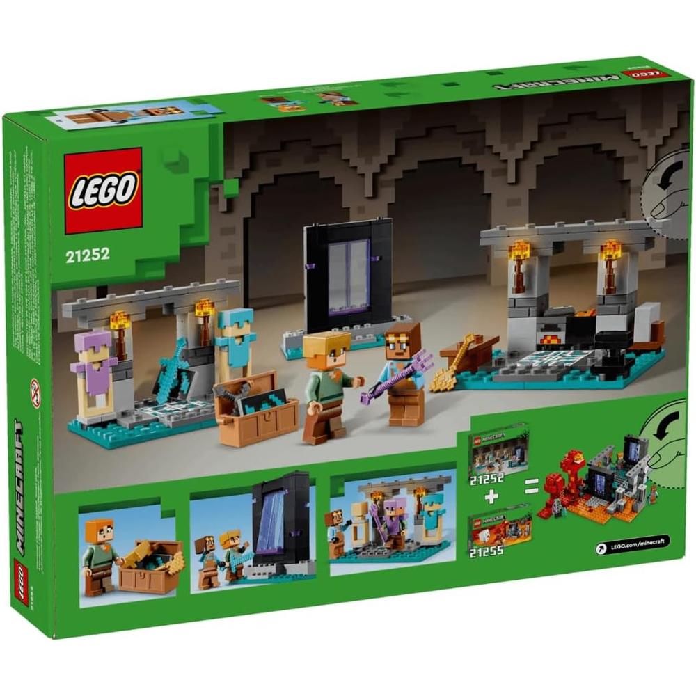 LEGO MINECRAFT SET ARMERÍA CON FIGURAS DE ALEX Y EL ARMERO - 3