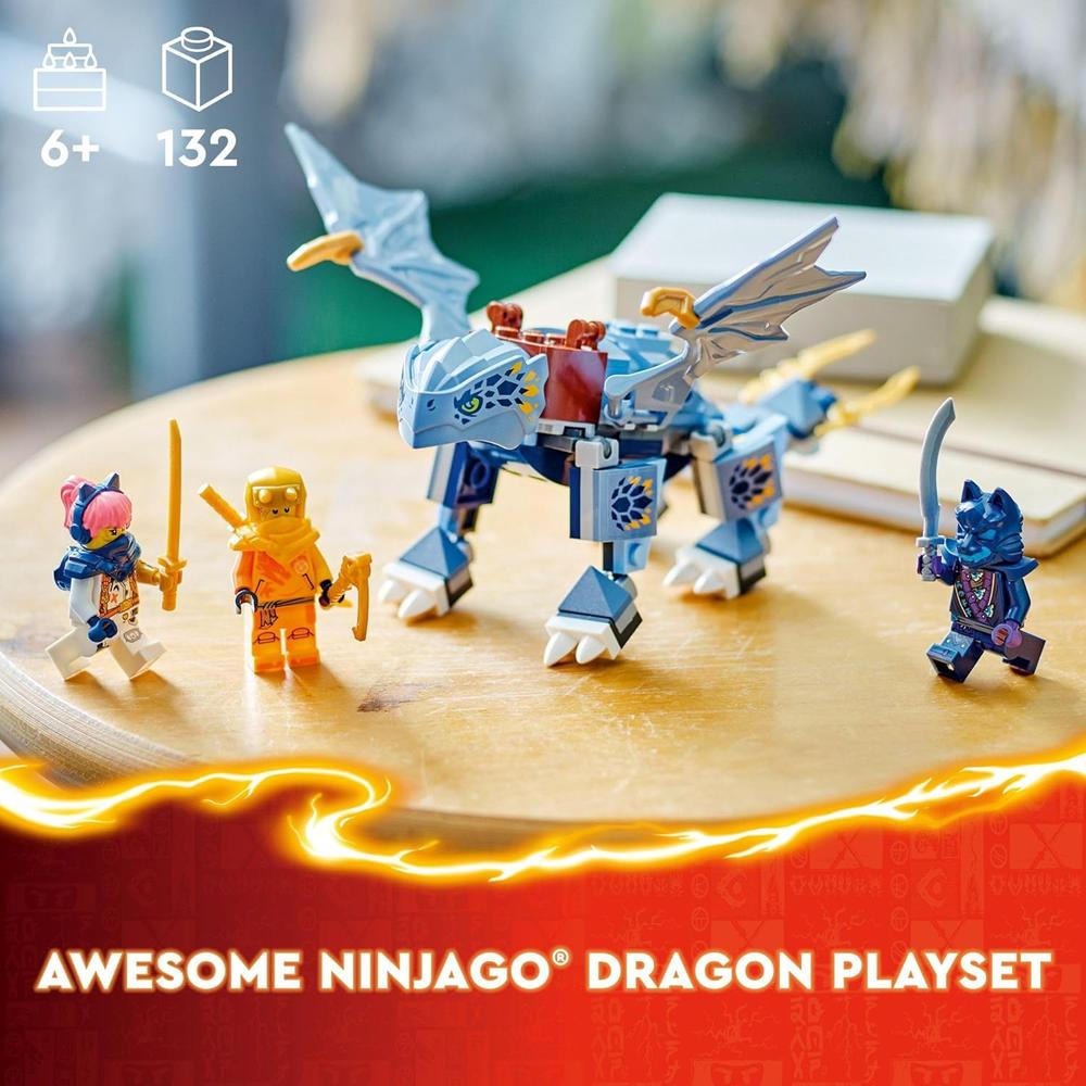 LEGO NINJAGO DRAGÓN JOVEN RIYU CON 3 MINIFIGURAS, SET DE AVENTURAS - 2