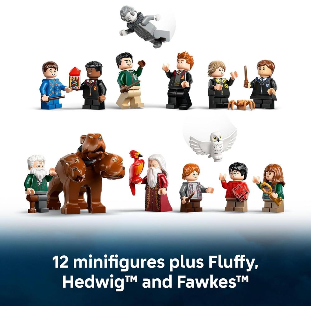 CASTILLO DE HOGWARTS DE LEGO HARRY POTTER, TORRE PRINCIPAL CON MINIFIGURAS - 6