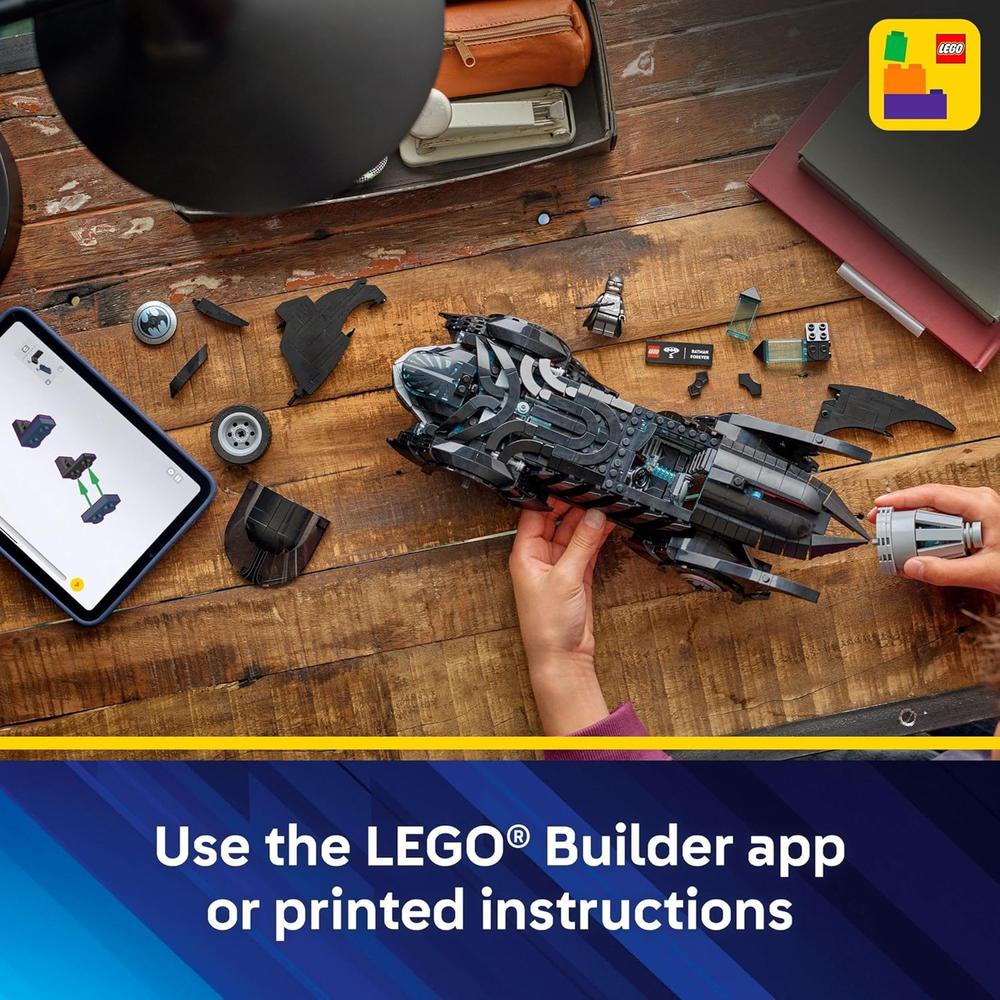 LEGO DC BATMAN BATMÓVIL FOREVER, JUGUETE DE CONSTRUCCIÓN CON MINIFIGURA - 6