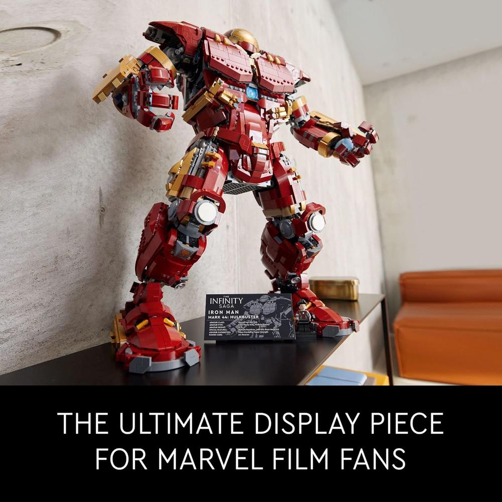 LEGO MARVEL HULKBUSTER SET INSPIRADO EN LOS VENGADORES MODELO DE EXHIBICIÓN ADULTO - 6
