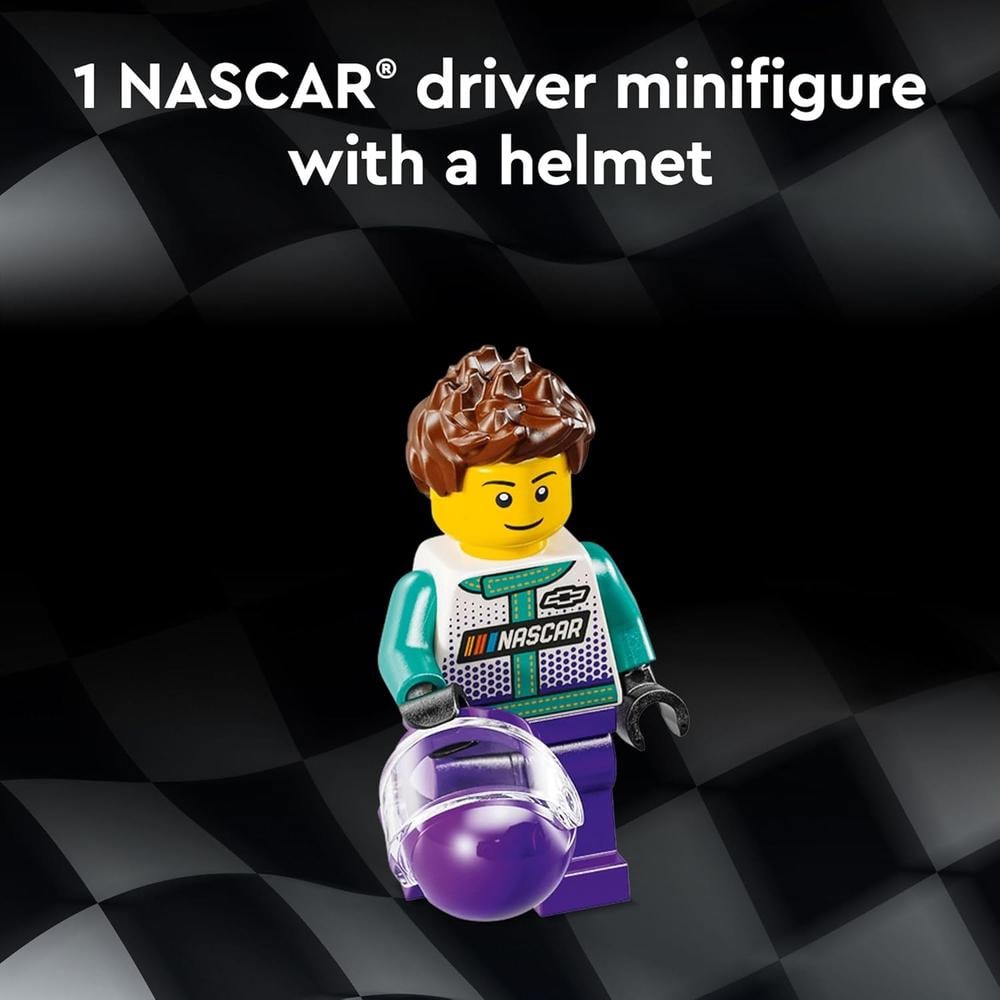 LEGO SPEED CHAMPIONS NASCAR CHEVROLET CAMARO ZL1, COCHE DE CARRERAS COLECCIONABLE - 3