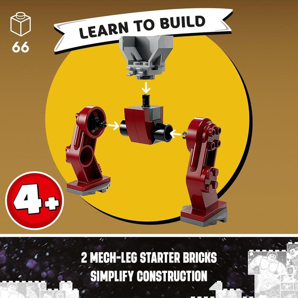 LEGO MARVEL IRON MAN HULKBUSTER VS THANOS SET DE CONSTRUCCIÓN CON FIGURAS - 5