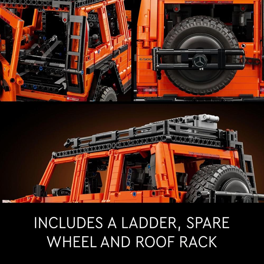 LEGO TECHNIC MERCEDES-BENZ G 500 PROFESIONAL CON DETALLES REALISTAS - 5