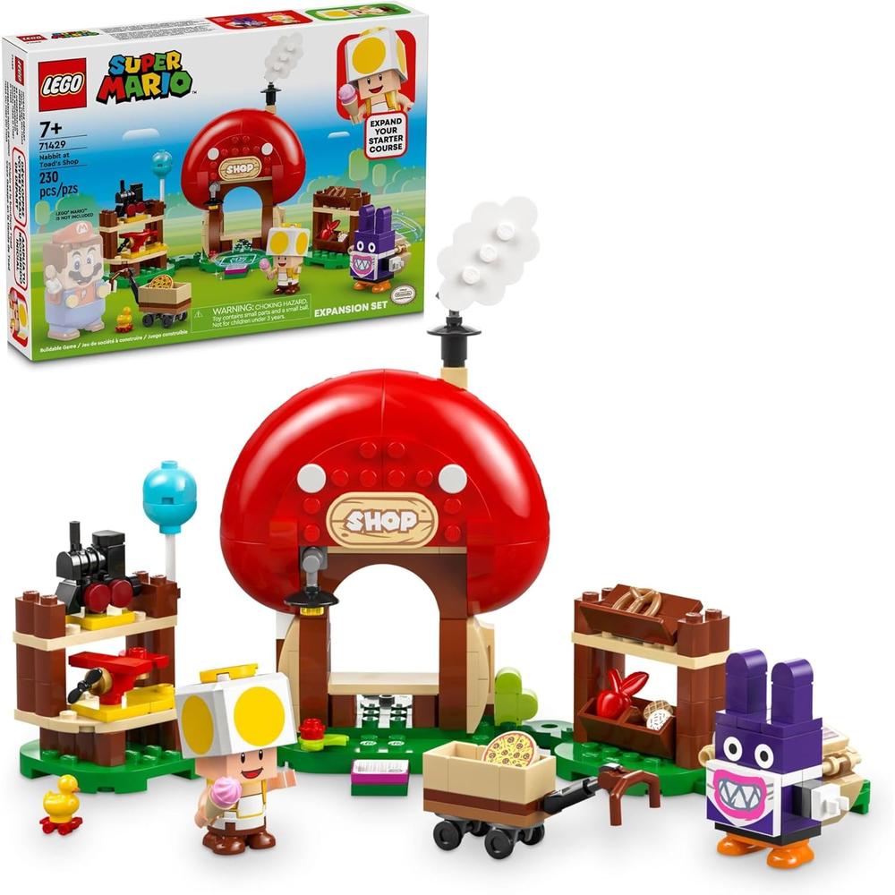 LEGO SUPER MARIO NABBIT EN LA TIENDA DE TOAD, SET DE EXPANSIÓN - 1