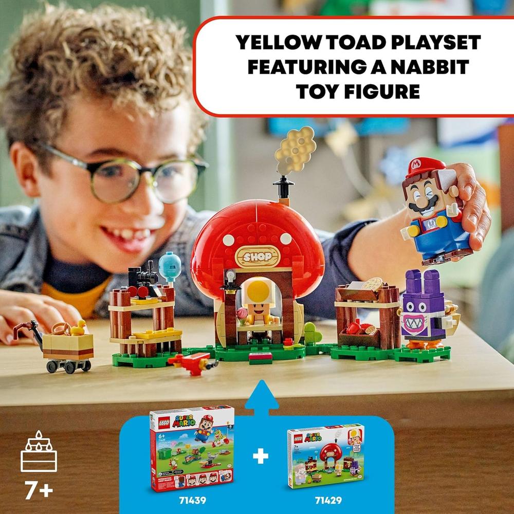 LEGO SUPER MARIO NABBIT EN LA TIENDA DE TOAD, SET DE EXPANSIÓN - 3