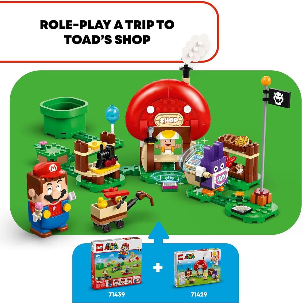 LEGO SUPER MARIO NABBIT EN LA TIENDA DE TOAD, SET DE EXPANSIÓN - 5