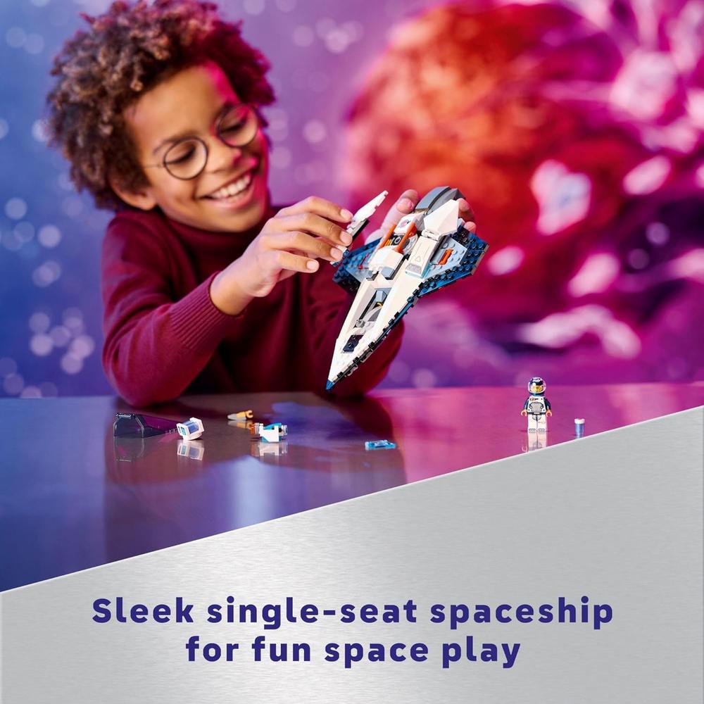 LEGO CITY NAVE ESPACIAL INTERESTELAR CON DRON Y ASTRONAUTA PARA NIÑOS - 3