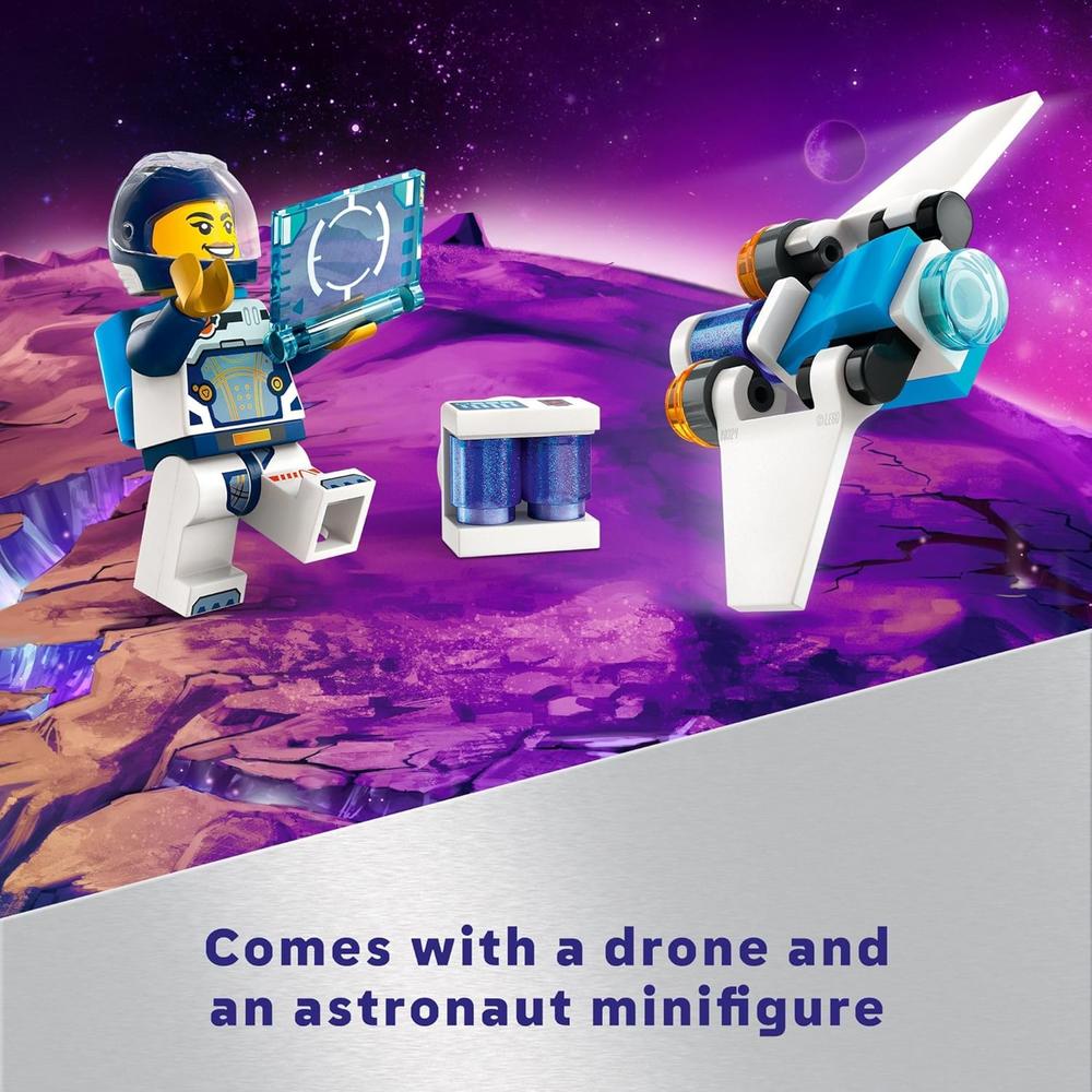 LEGO CITY NAVE ESPACIAL INTERESTELAR CON DRON Y ASTRONAUTA PARA NIÑOS - 5