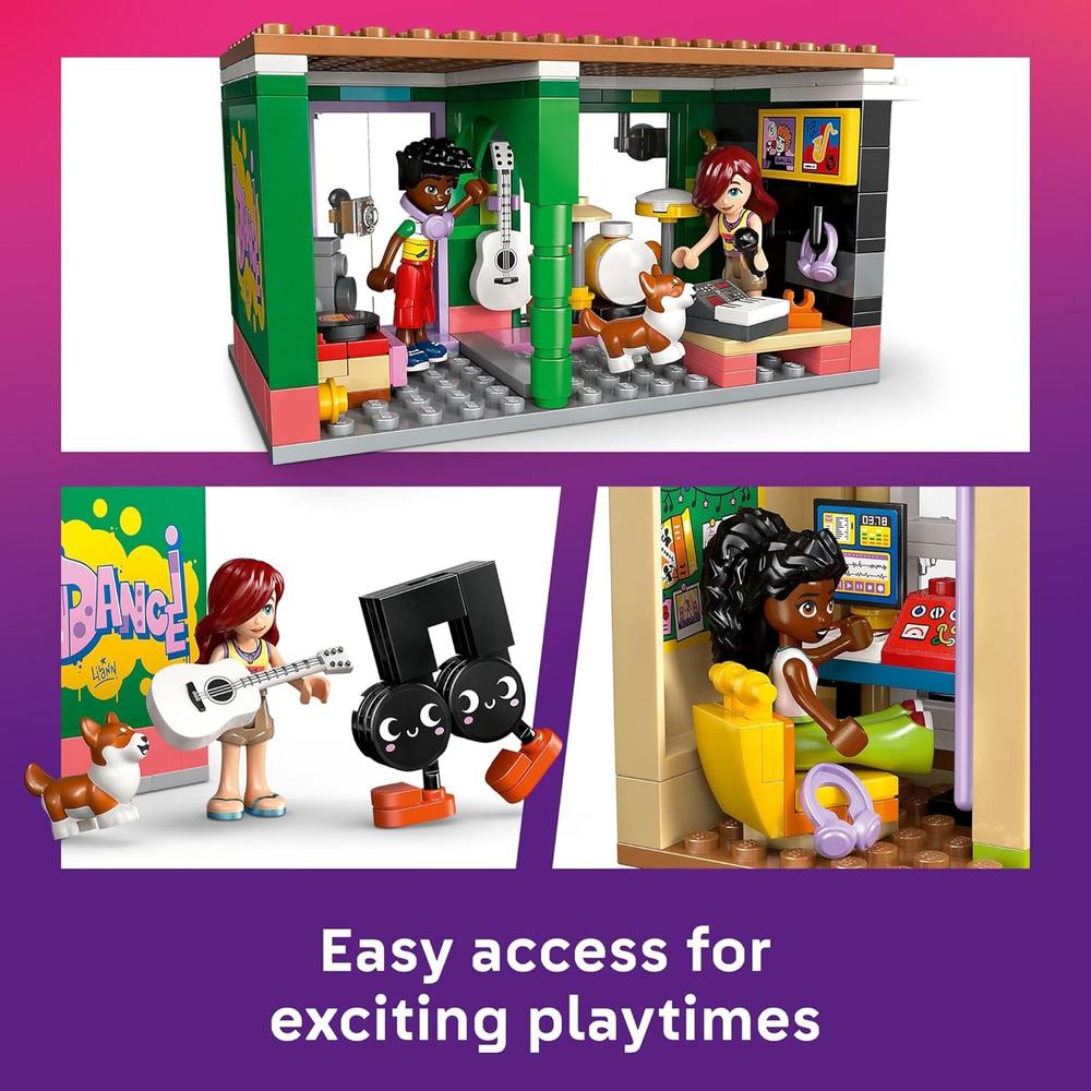 LEGO FRIENDS TIENDA DE MÚSICA Y EDIFICIO, JUEGO INTERACTIVO Y NARRACIÓN - 3