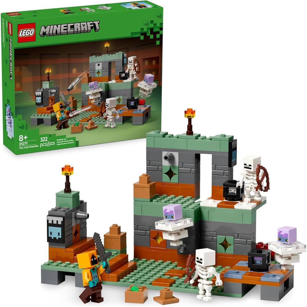 LEGO MINECRAFT LA CÁMARA DEL JUICIO CON MINIFIGURA SHADOW HOODIE - 1