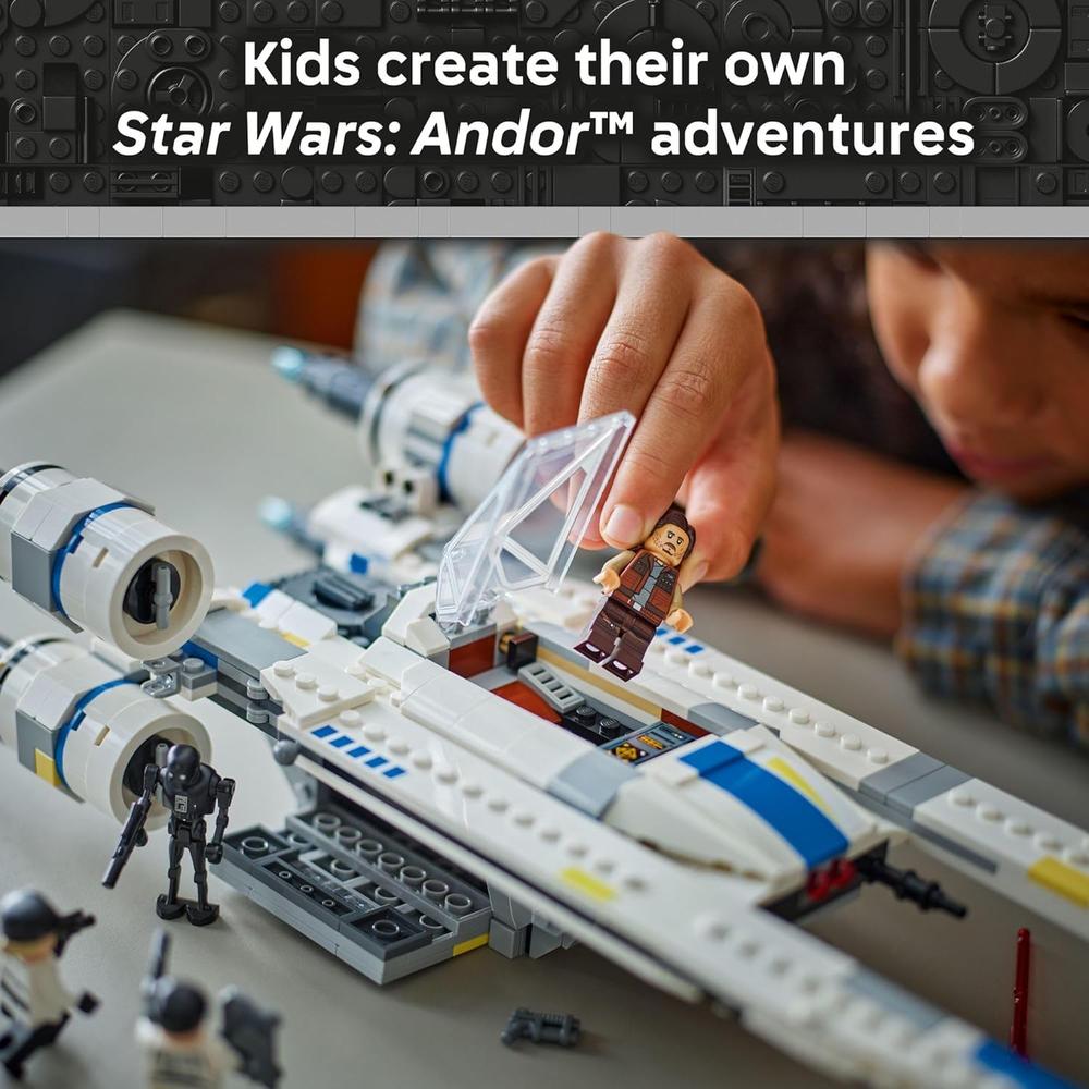 LEGO STAR WARS REBEL U-WING STARFIGHTER, INCLUYE CASSIAN ANDOR Y K-2SO - 5