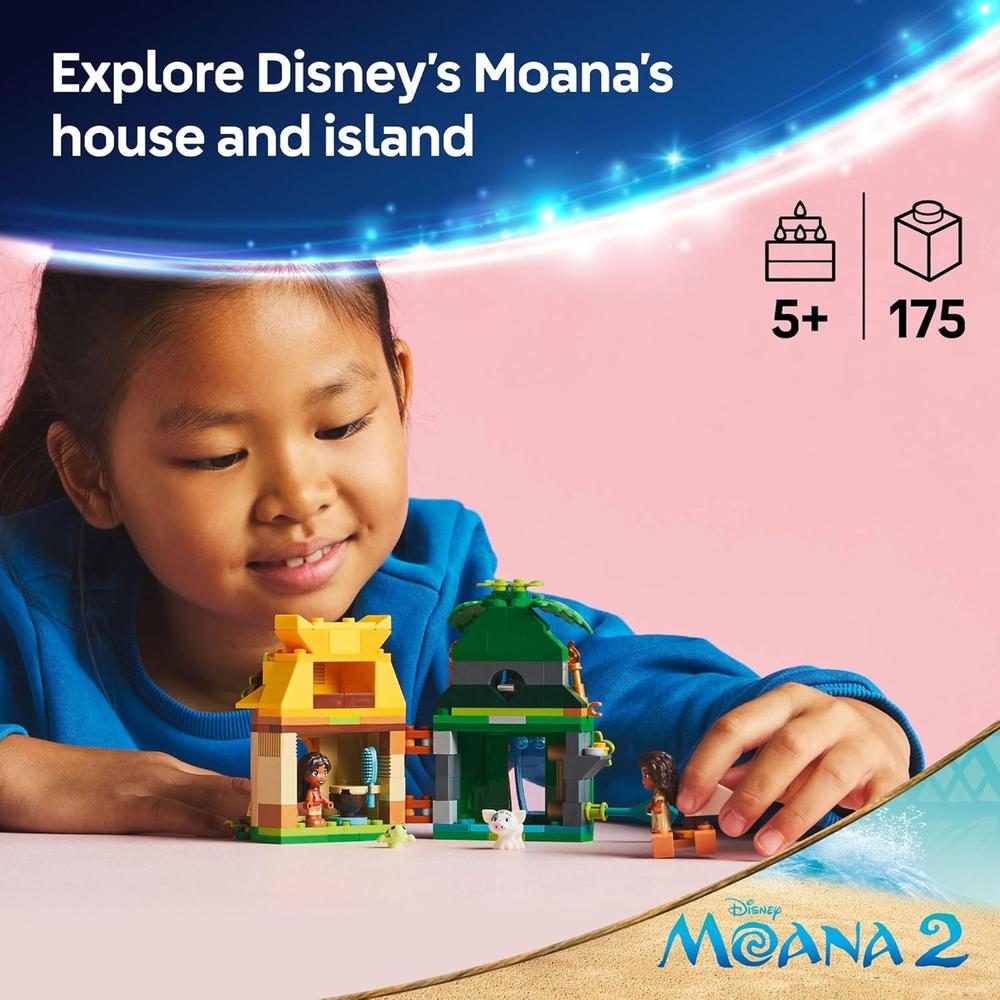 LEGO DISNEY ISLA DE MOANA CON 2 MICROMUÑECAS Y FIGURA DE PUA - 2