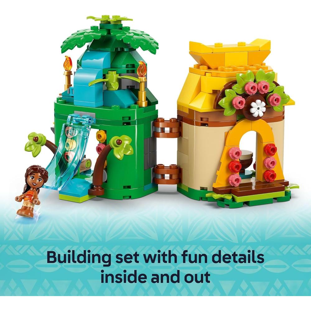 LEGO DISNEY ISLA DE MOANA CON 2 MICROMUÑECAS Y FIGURA DE PUA - 3