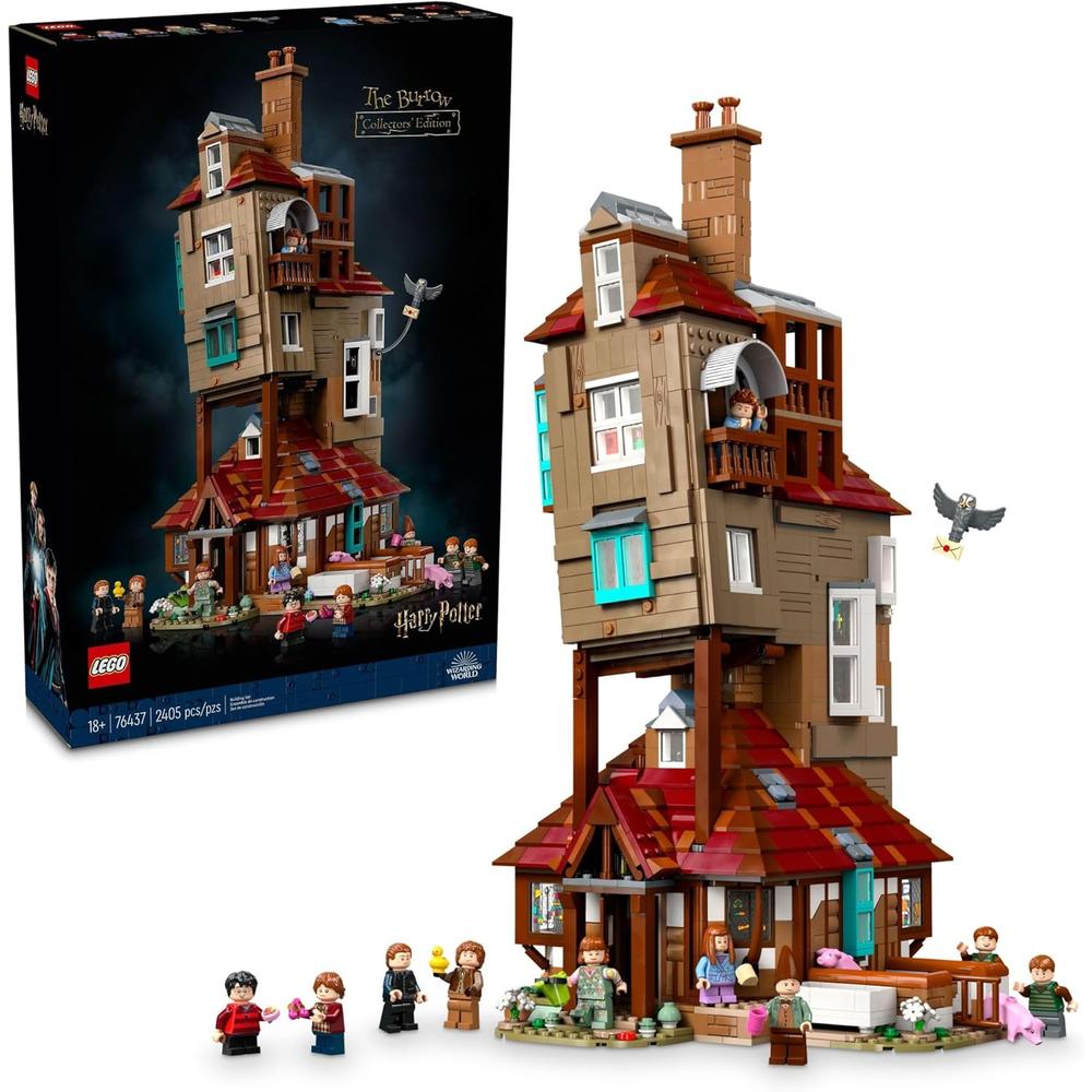 LEGO HARRY POTTER LA MADRIGUERA, SET COLECCIONABLE PARA ADULTOS Y FANS - 1