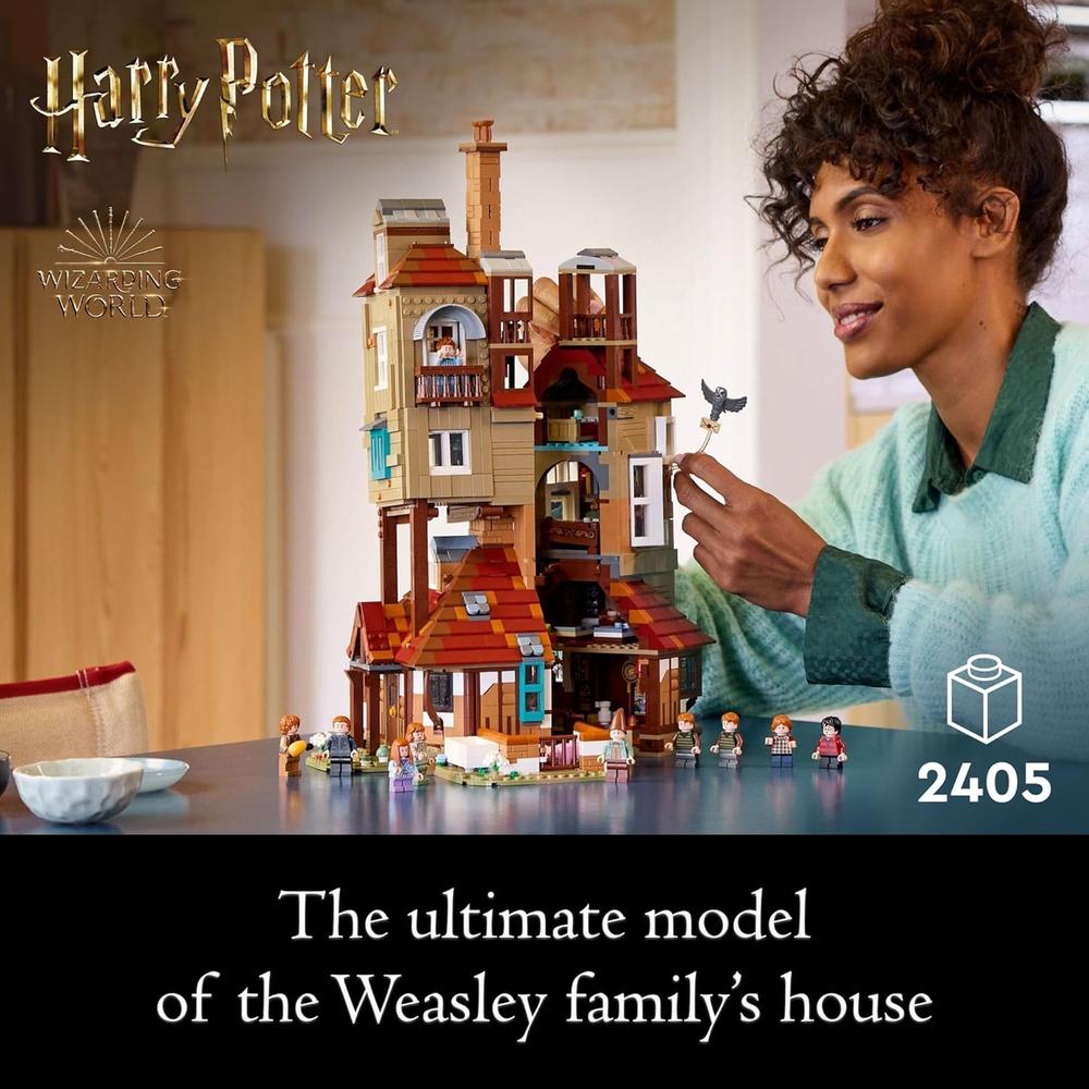 LEGO HARRY POTTER LA MADRIGUERA, SET COLECCIONABLE PARA ADULTOS Y FANS - 2