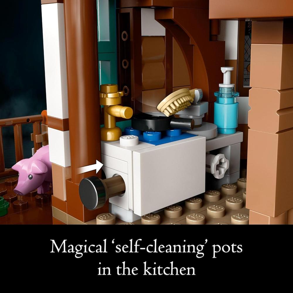 LEGO HARRY POTTER LA MADRIGUERA, SET COLECCIONABLE PARA ADULTOS Y FANS - 4