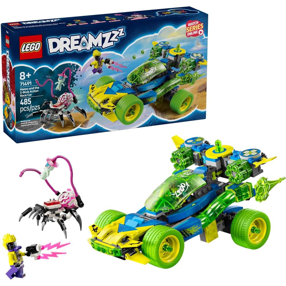 LEGO DREAMZZZ MATEO Y EL Z-BLOB, COCHE DE CARRERAS FANTÁSTICO PARA JUGAR - 1
