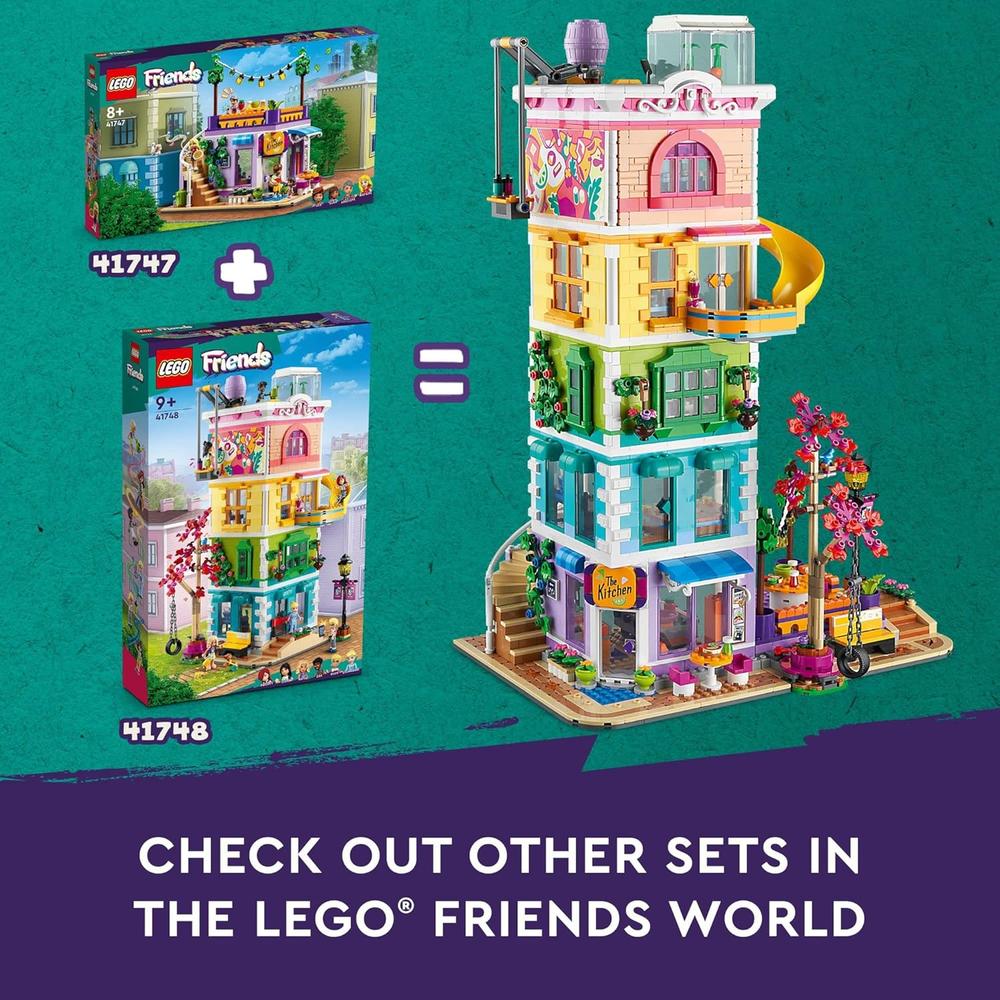 LEGO FRIENDS CENTRO COMUNITARIO DE HEARTLAKE CITY SET DE CONSTRUCCIÓN CON 6 MINIMUÑECAS Y PERRO - 5