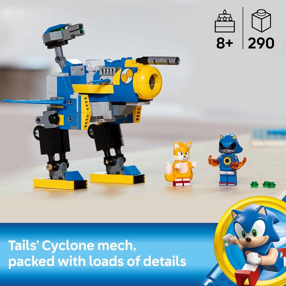LEGO SONIC THE HEDGEHOG CYCLONE VS METAL SONIC, SET CON MINIFIGURAS - 2