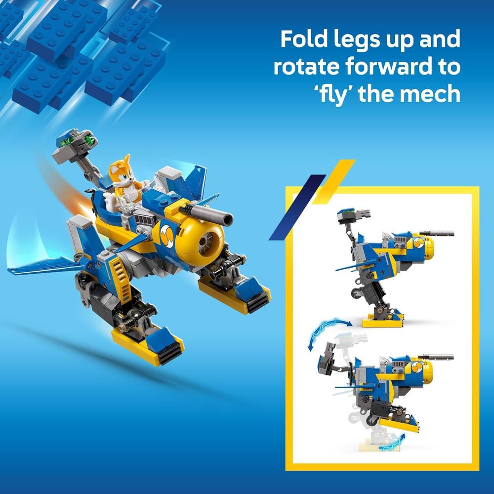 LEGO SONIC THE HEDGEHOG CYCLONE VS METAL SONIC, SET CON MINIFIGURAS - 4
