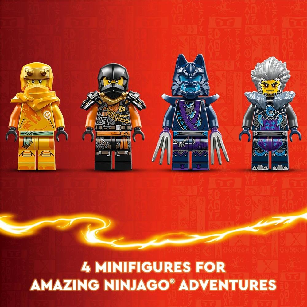 LEGO NINJAGO BUGGY TODOTERRENO DE ARIN CON DRAGÓN Y 4 MINIFIGURAS - 4