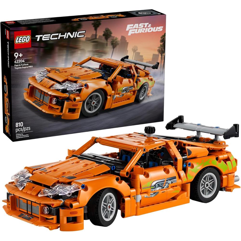LEGO TECHNIC TOYOTA SUPRA MK4 RÁPIDOS Y FURIOSOS, COCHE DE CONSTRUCCIÓN REALISTA - 1