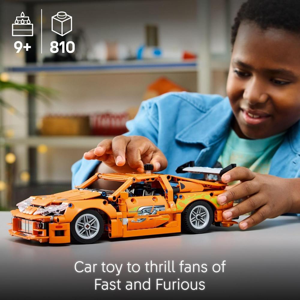 LEGO TECHNIC TOYOTA SUPRA MK4 RÁPIDOS Y FURIOSOS, COCHE DE CONSTRUCCIÓN REALISTA - 2