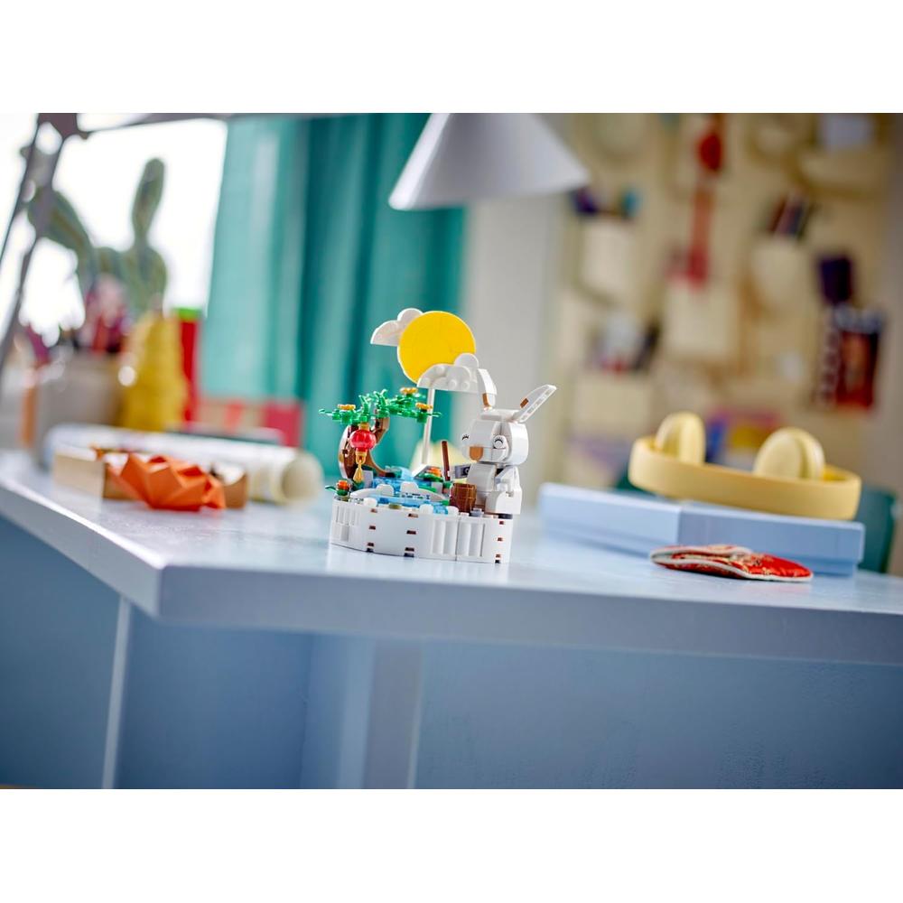 LEGO CONEJO DE JADE, SET DE CONSTRUCCIÓN DIVERTIDO PARA NIÑOS Y EXHIBICIÓN - 3