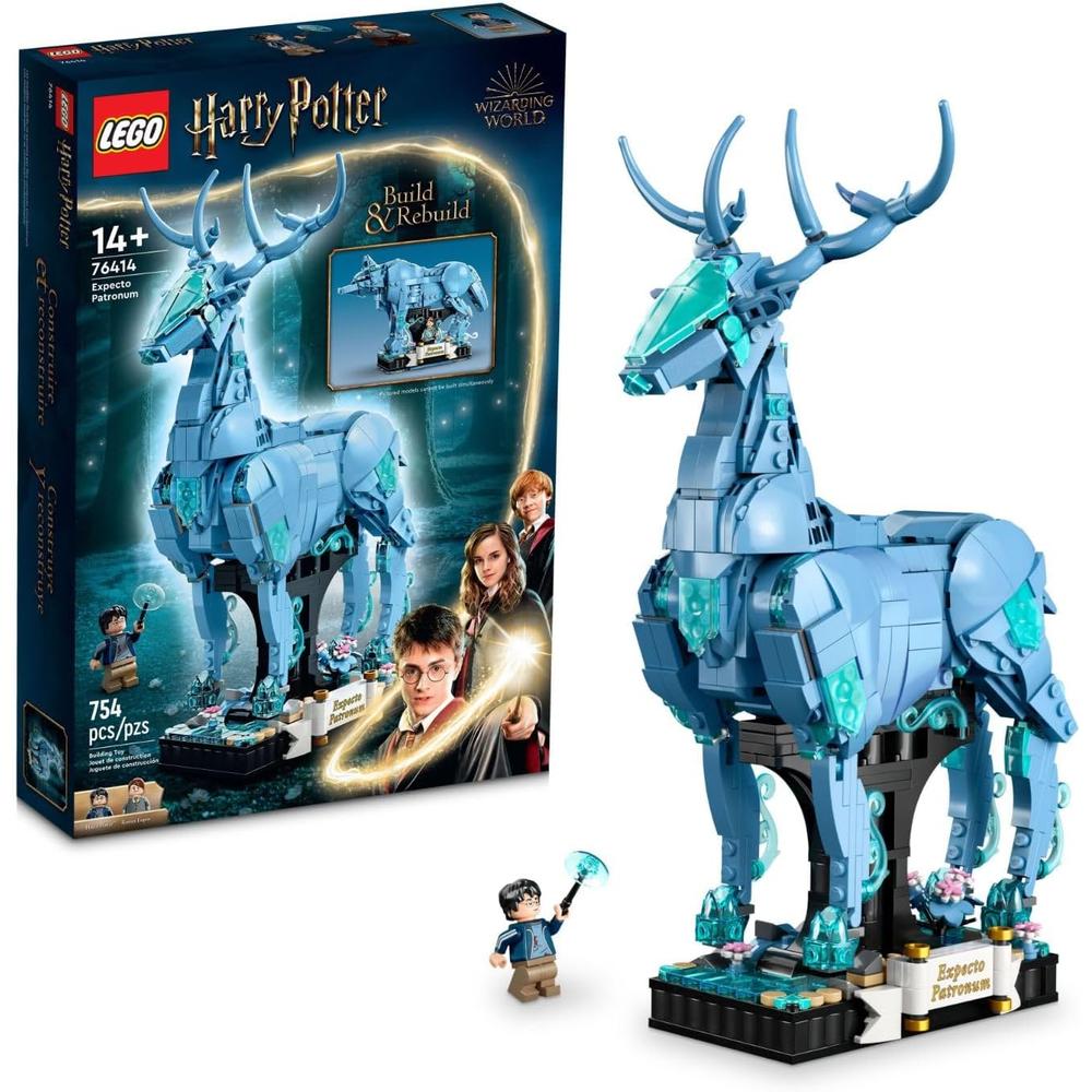 LEGO HARRY POTTER EXPECTO PATRONUM SET COLECCIONABLE 2 EN 1 PARA FANS - 1