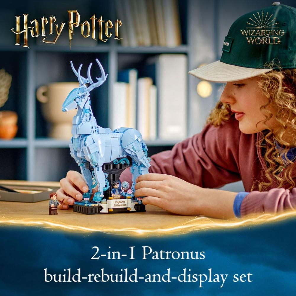 LEGO HARRY POTTER EXPECTO PATRONUM SET COLECCIONABLE 2 EN 1 PARA FANS - 2