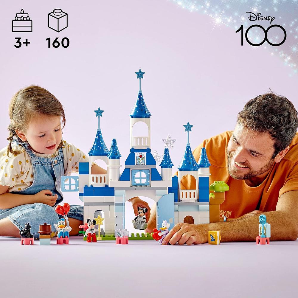 LEGO DUPLO DISNEY CASTILLO MÁGICO 3 EN 1 SET DE CONSTRUCCIÓN FAMILIAR INFANTIL - 2