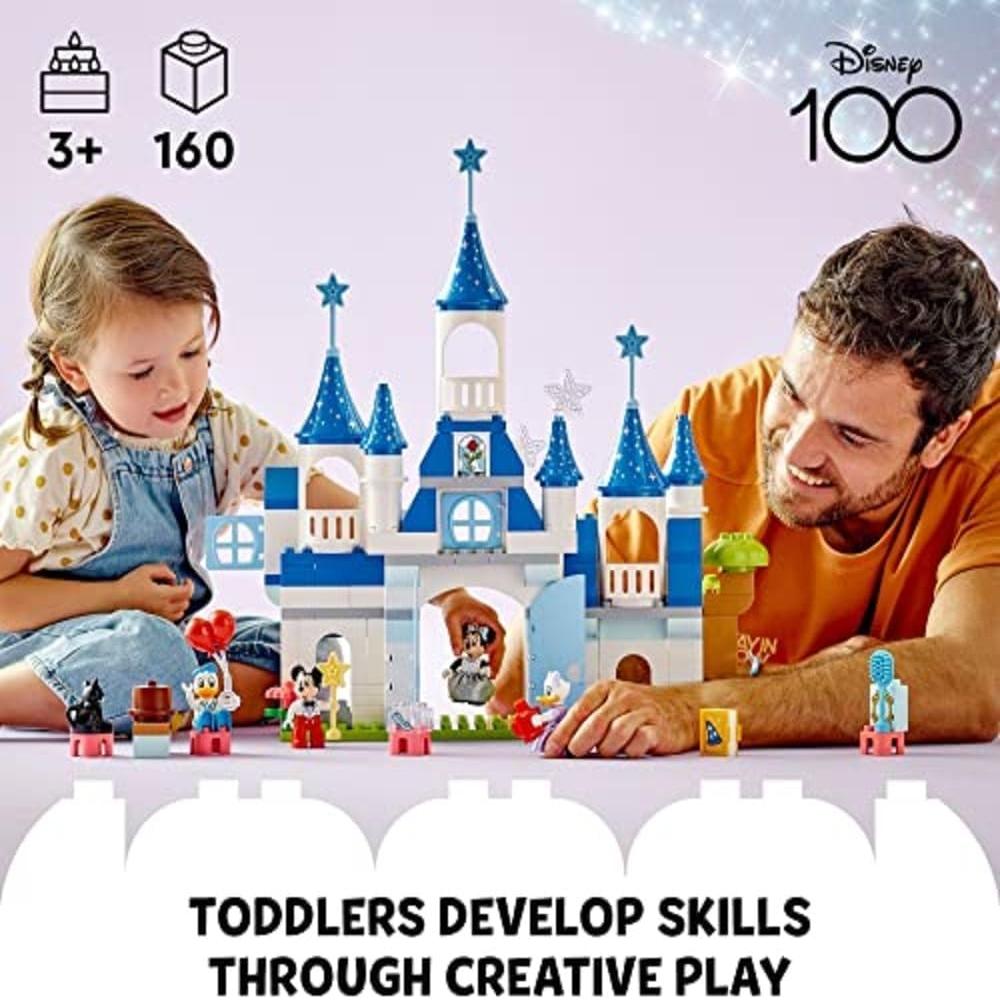 LEGO DUPLO DISNEY CASTILLO MÁGICO 3 EN 1 SET DE CONSTRUCCIÓN FAMILIAR INFANTIL - 3