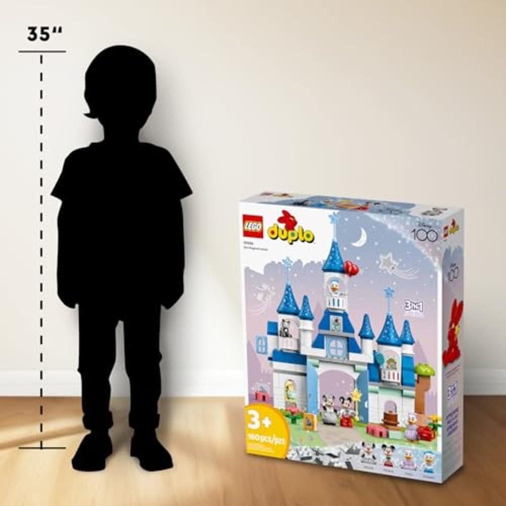 LEGO DUPLO DISNEY CASTILLO MÁGICO 3 EN 1 SET DE CONSTRUCCIÓN FAMILIAR INFANTIL - 6