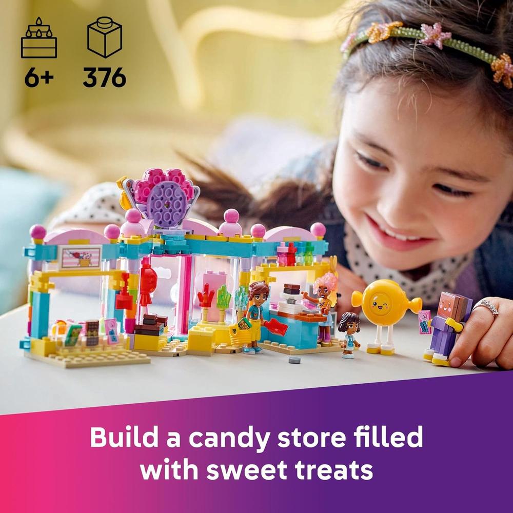 LEGO FRIENDS TIENDA DE DULCES HEARTLAKE CITY CON 2 MINIMUÑECAS Y GATO - 2