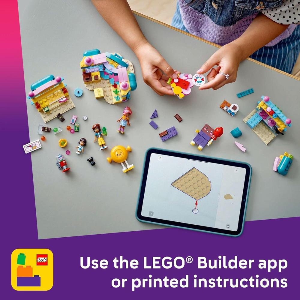 LEGO FRIENDS TIENDA DE DULCES HEARTLAKE CITY CON 2 MINIMUÑECAS Y GATO - 6