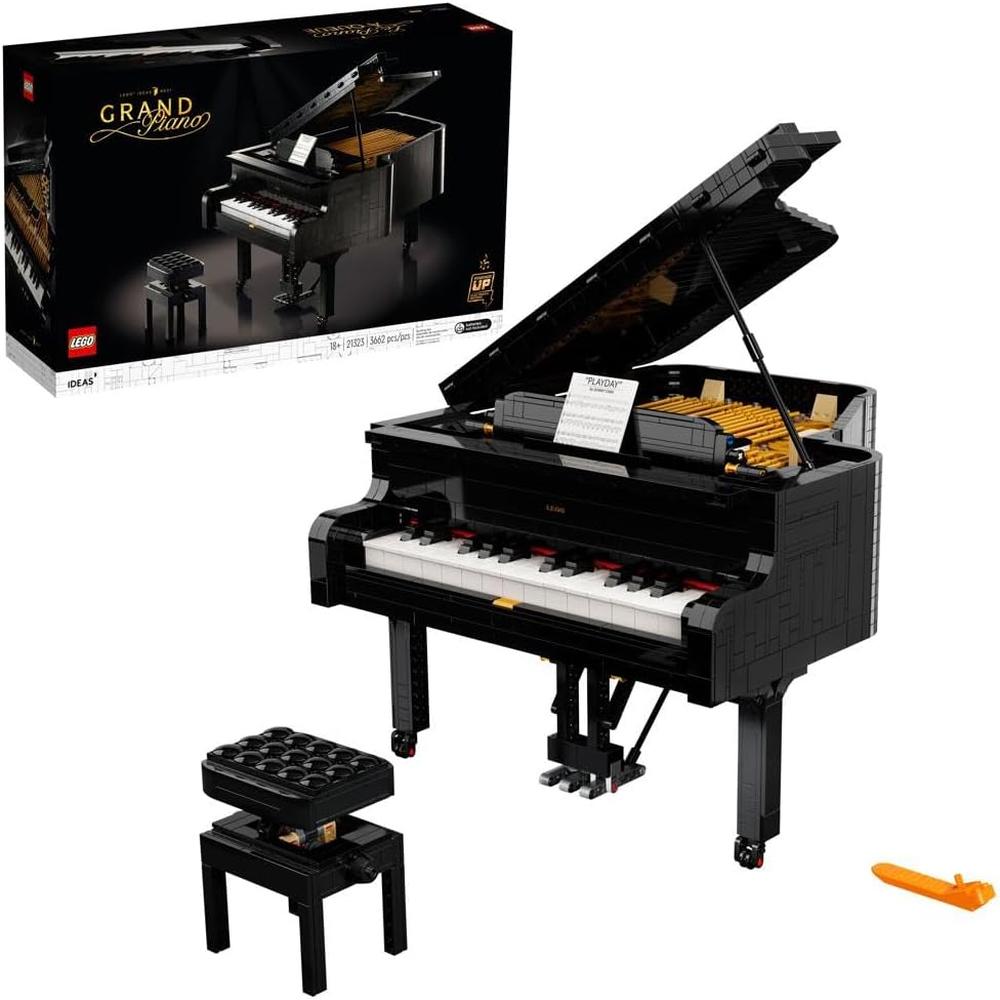 LEGO IDEAS PIANO DE COLA SET DE CONSTRUCCIÓN DECORATIVO CON FUNCIONES REALES - 1