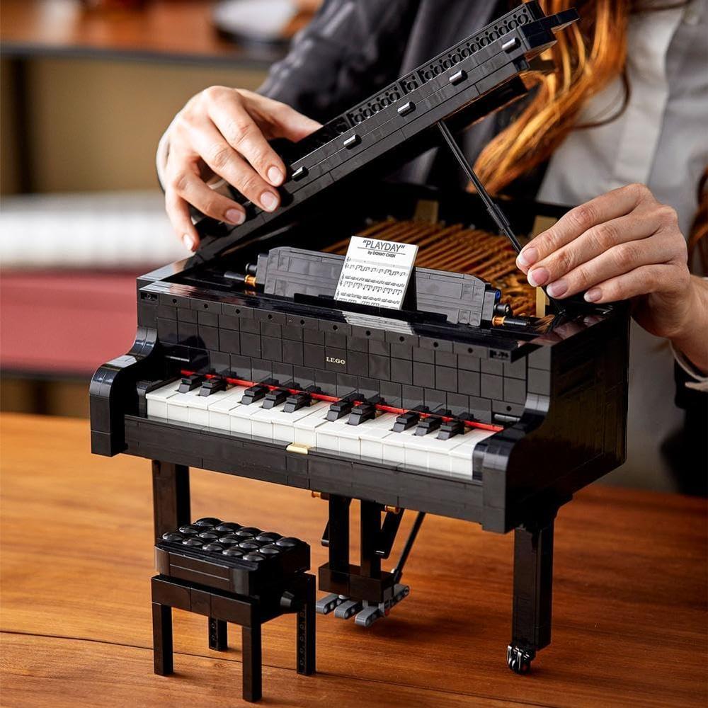 LEGO IDEAS PIANO DE COLA SET DE CONSTRUCCIÓN DECORATIVO CON FUNCIONES REALES - 2