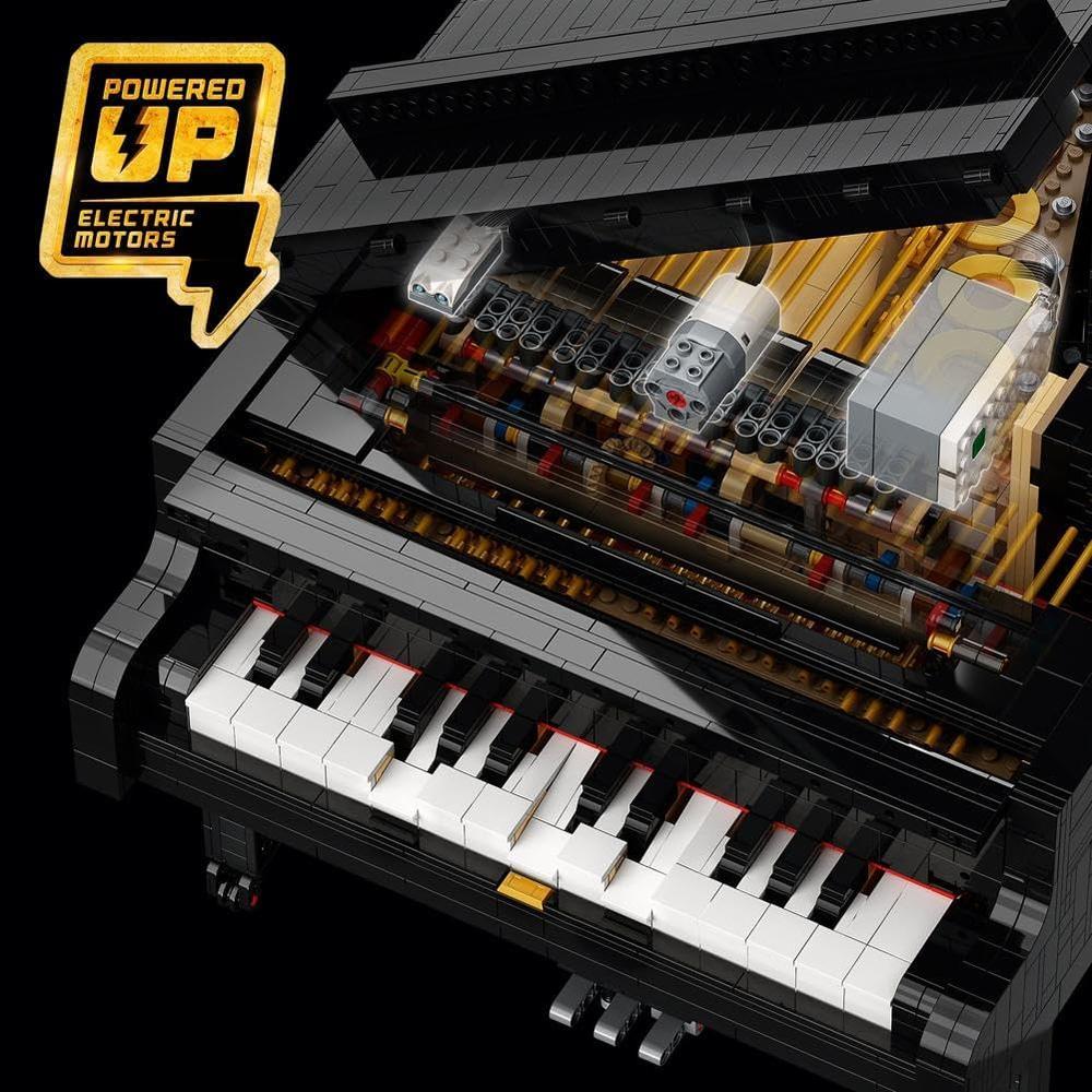 LEGO IDEAS PIANO DE COLA SET DE CONSTRUCCIÓN DECORATIVO CON FUNCIONES REALES - 4