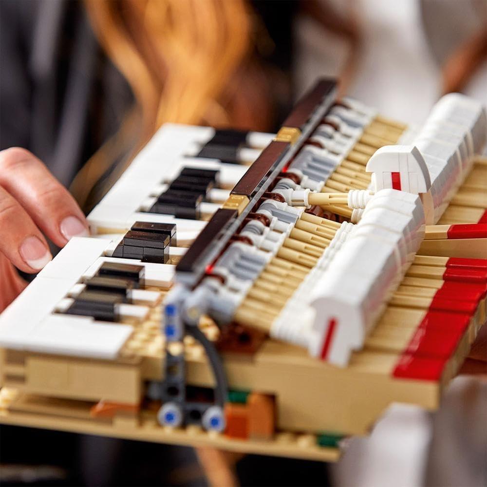 LEGO IDEAS PIANO DE COLA SET DE CONSTRUCCIÓN DECORATIVO CON FUNCIONES REALES - 5